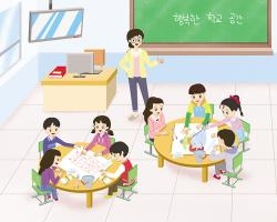 행복한 학교 공간을 계획하고 그림으로 디자인하기(1)